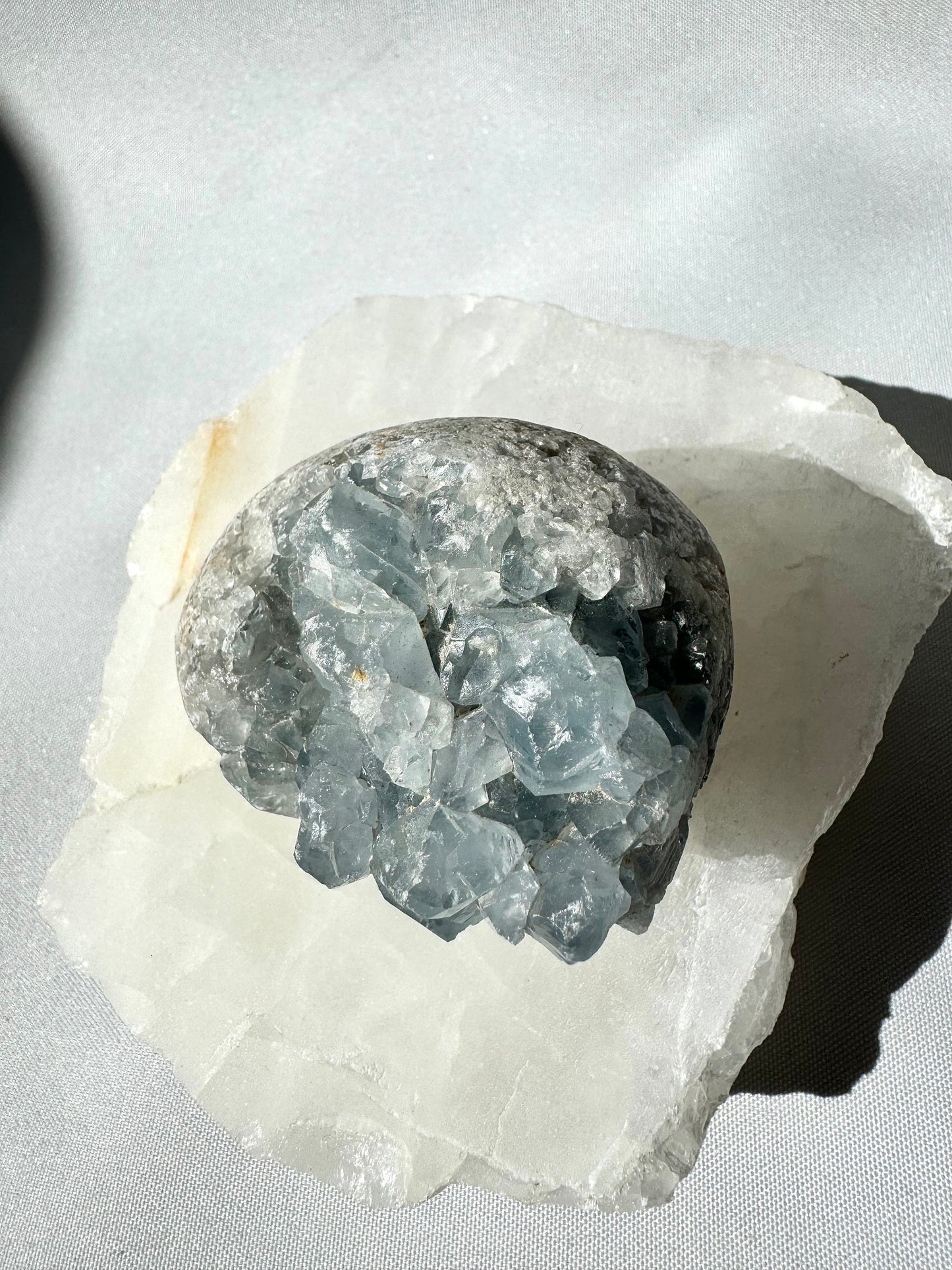 Celestite Druze Cluster #4
