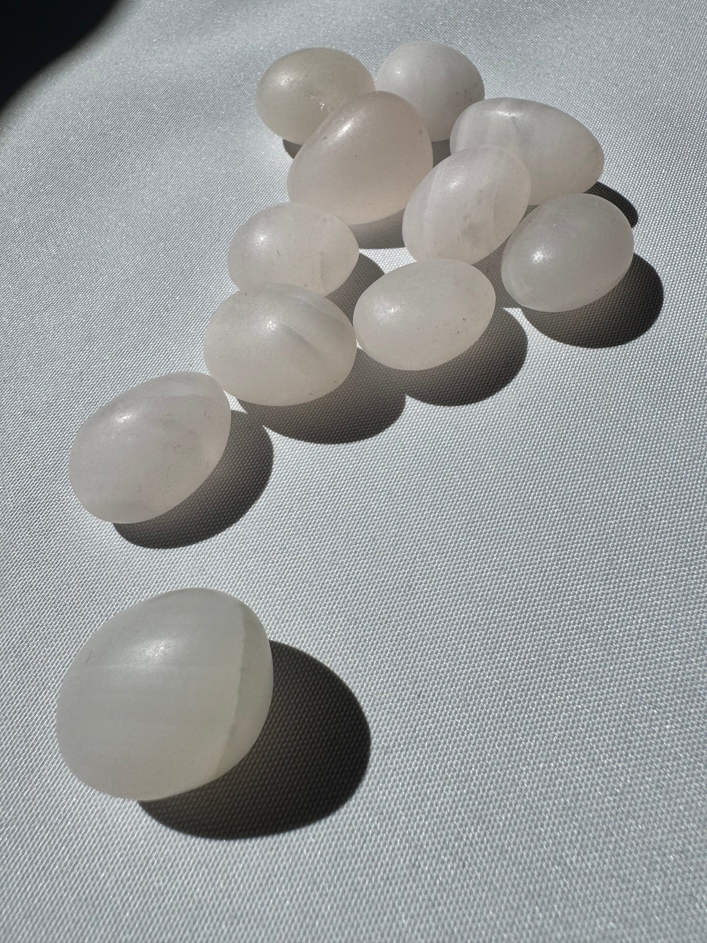 Pink Mangano Calcite Tumble Stones | Bespoke Crystals
