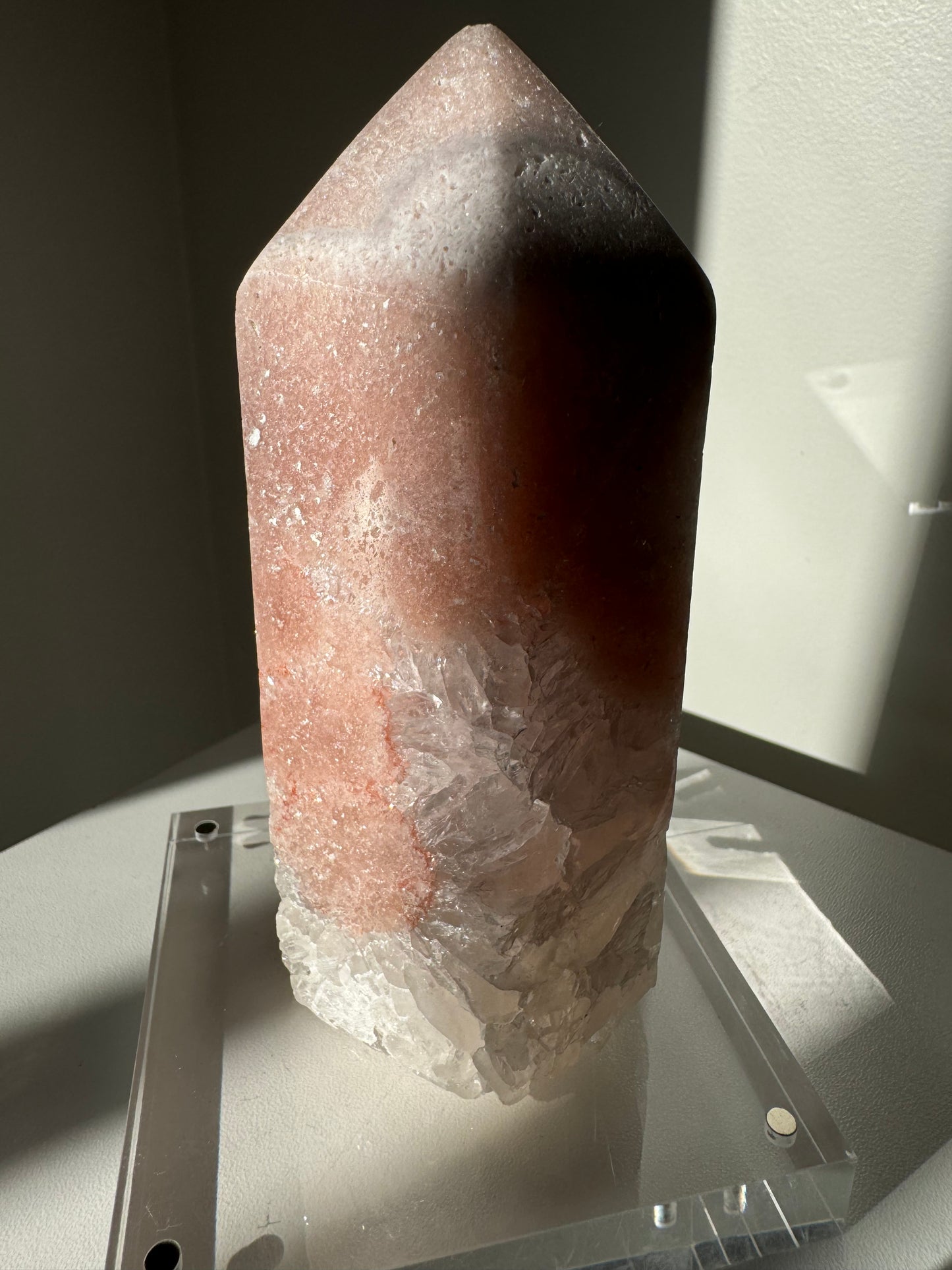 Pink Amethyst Tower | Bespoke Crystals