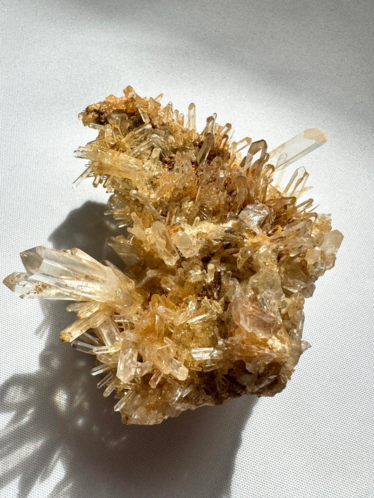 Blue Smoke Halloysite-Included Lemurian Cluster