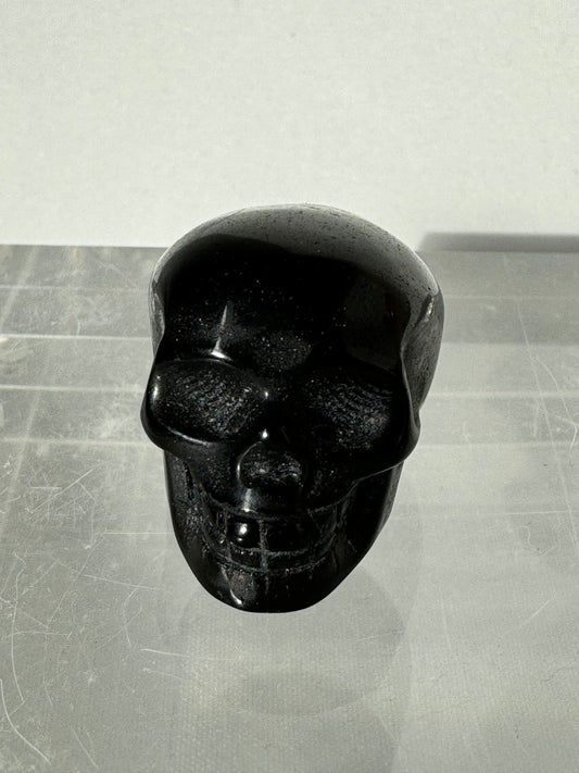 Small Black Obsidian Skull | Bespoke Crystals