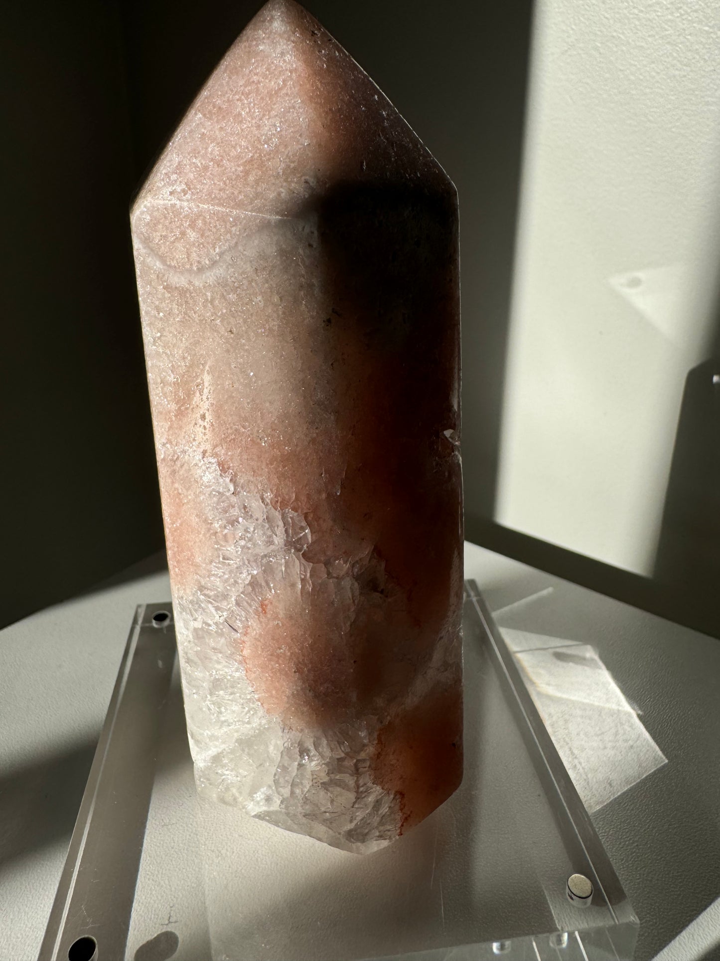 Pink Amethyst Tower | Bespoke Crystals