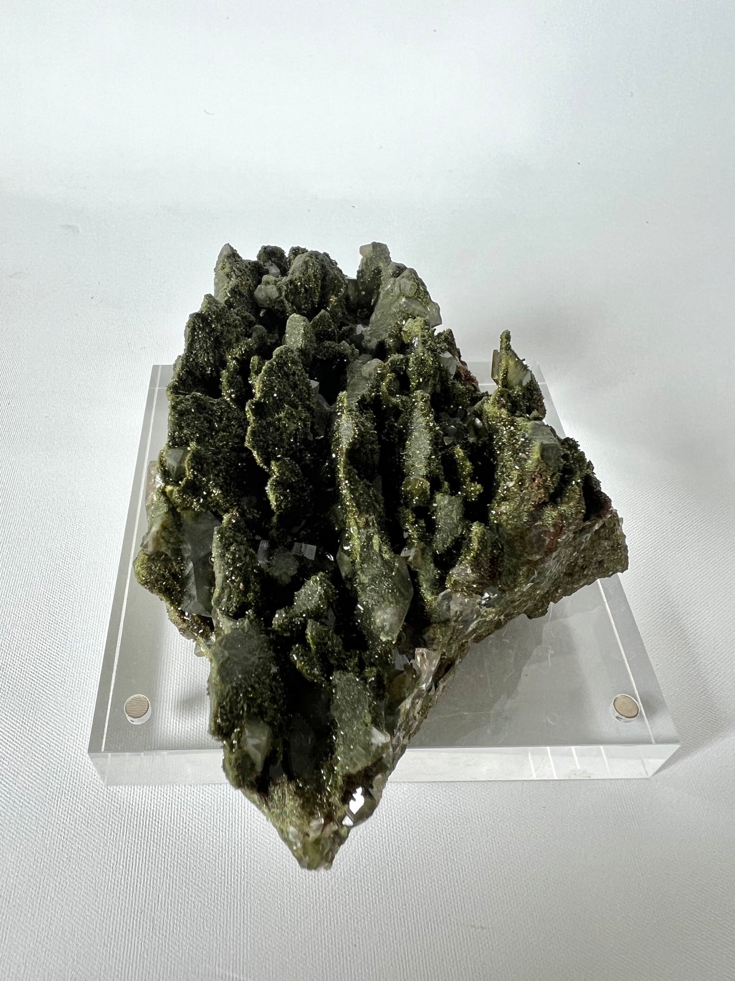 Forest Epidote with | Bespoke Crystals