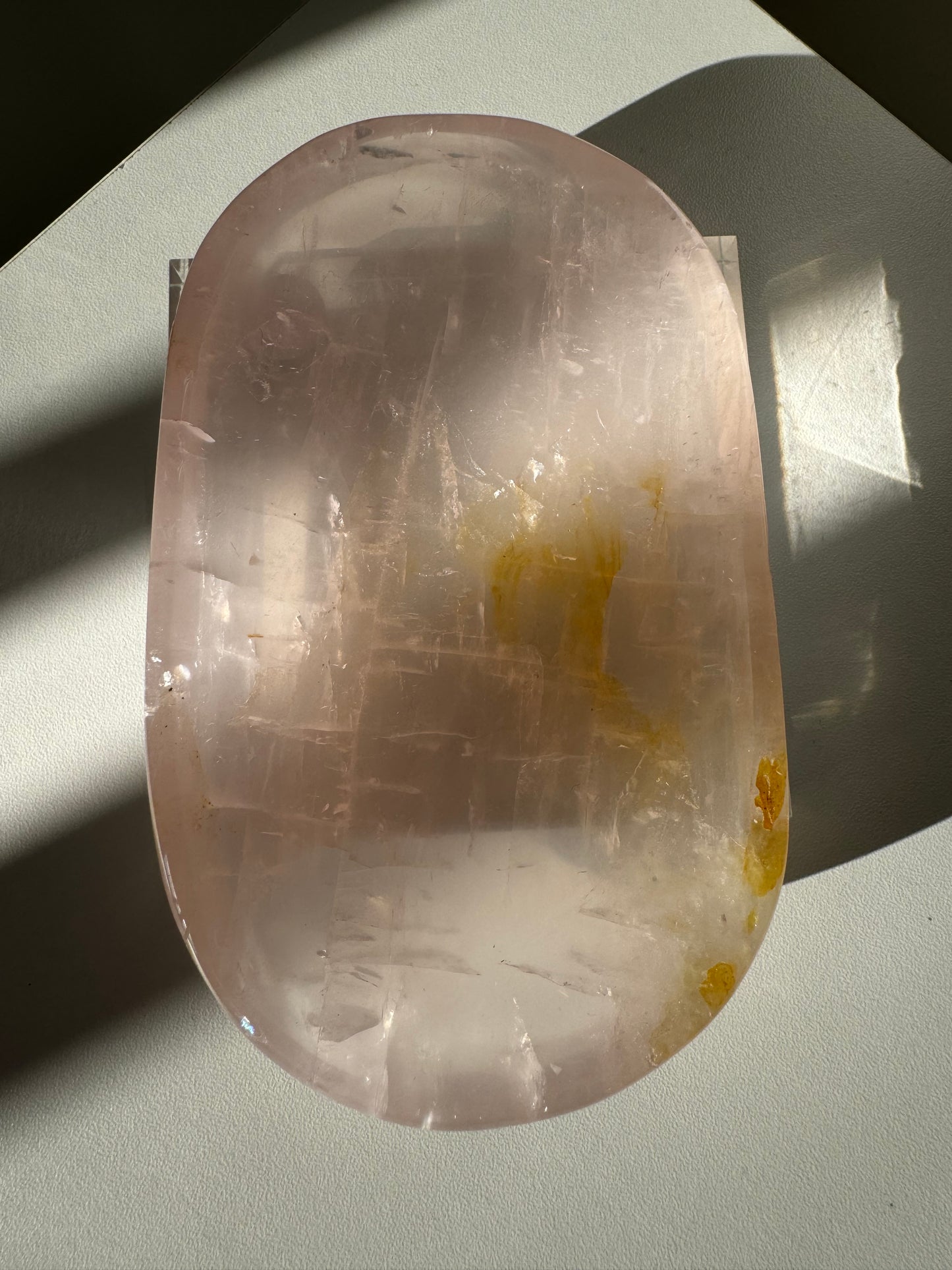 Rose Quartz Dish #3 | Bespoke Crystals