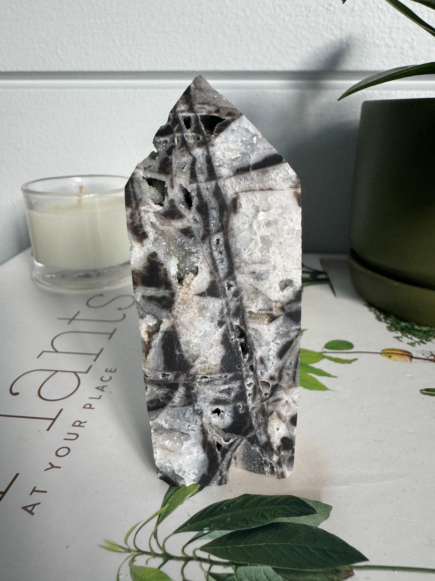Sphalerite Druze Tower #1 | Bespoke Crystals