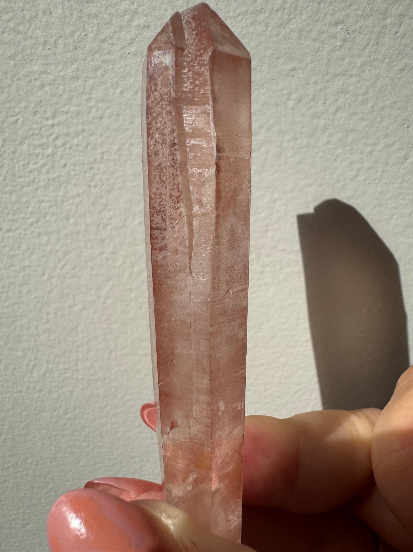 Scarlet Temple Pink Tantric Twin Lemurian #B4 | Bespoke Crystals