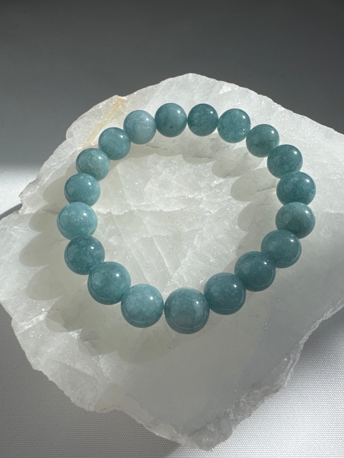 Aquamarine Bracelet | Bespoke Crystals