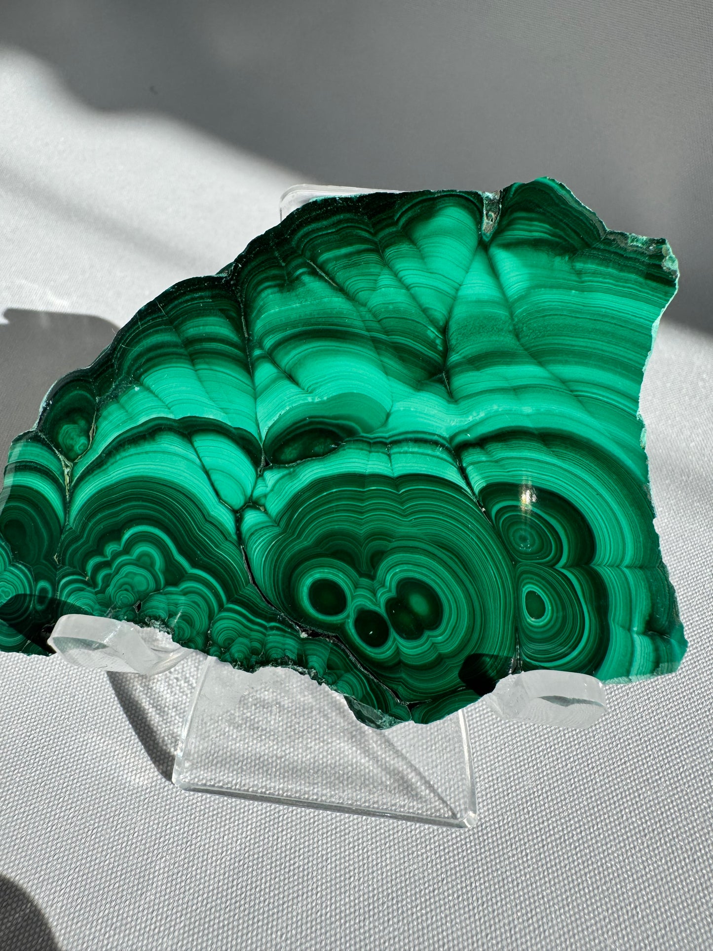 Malachite Slab | Bespoke Crystals