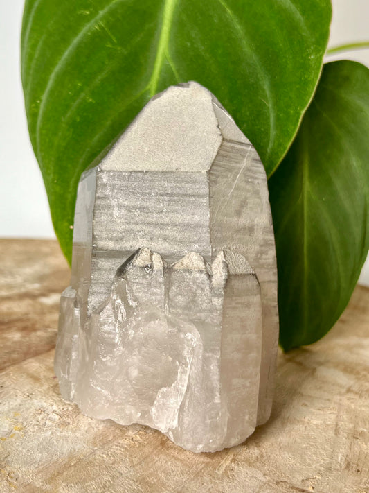 Lemurian Grey Lithium Quartz Cathedral | Bespoke Crystals