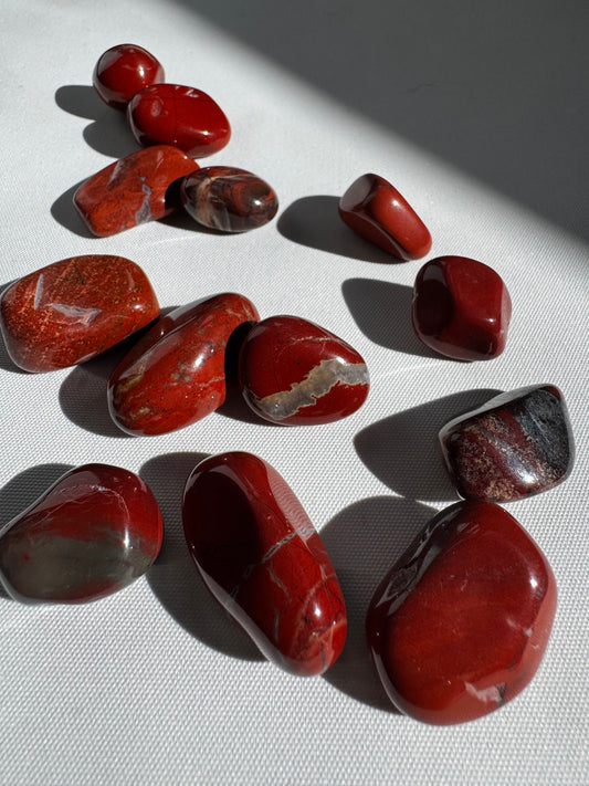Red Jasper Crystal Tumble Stones| Bespoke Crystals