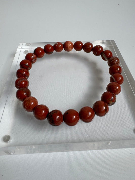 Red Jasper Bracelet Large | Bespoke Crystals